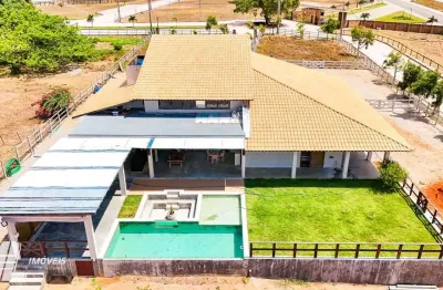 Casa em cond. rancho aliança, 4 suítes, área const. de 320 m2 e terreno de 3.258