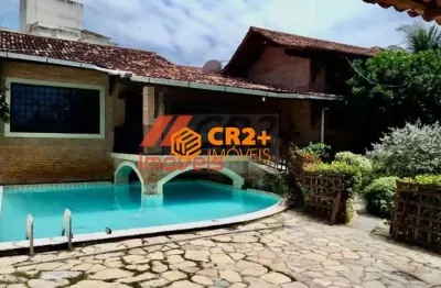 Casa a venda com 450m² e 4 quartos, 3 suítes + dce e piscina em candeias - jaboa
