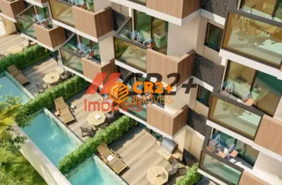 Flat à venda, lançamento vila porto em porto de galinhas 30², entrega em 2025.