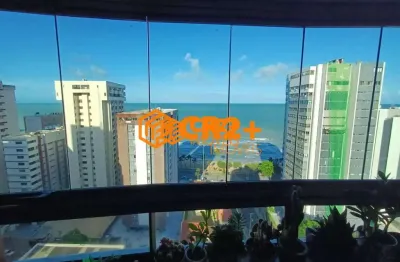 Apartamento de 96m² 02 quartos, 02 suítes em boa viagem com vista mar.