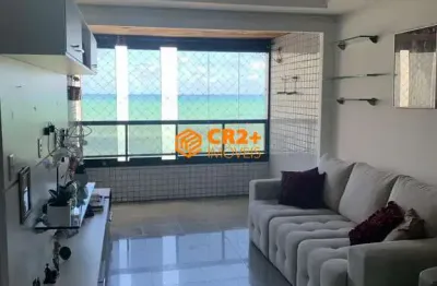 Alugo apartamento com 2 quartos e vista definitiva para o mar  72m²