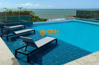 Alugo flat 45m² com 1 quarto sendo suíte na beira mar de  piedade.