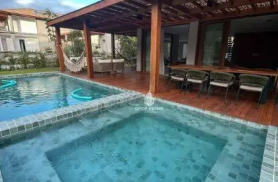 Casa com 7 dormitórios à venda, 474 m² por r$ 4.500.000,00 - praia do forte - mata de são joão/ba