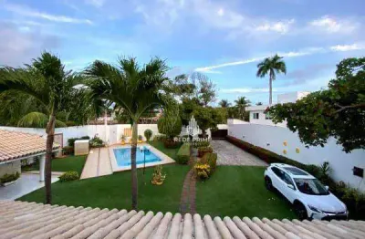 Casa com 5 dormitórios à venda por r$ 1.680.000 - buraquinho - lauro de freitas/ba