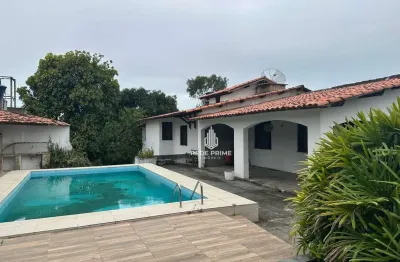 Casa com 3 dormitórios à venda, 480 m² por r$ 1.100.000 - estrada do coco - lauro de freitas/ba