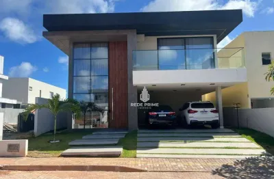 Casa com 4 dormitórios à venda por r$ 3.500.000 - vilas do atlântico - lauro de freitas/ba