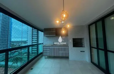 Apartamento com 3 dormitórios para alugar, 113 m² por r$ 7.500/mês - patamares - salvador/ba