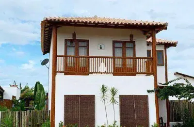 Casa com 3 dormitórios à venda, 150 m² por r$ 3.000.000 - caraiva - porto seguro/ba