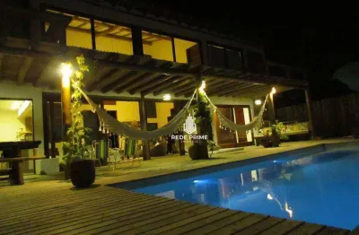 Casa com 3 dormitórios à venda, 150 m² por r$ 2.900.000,00 - condomínio altos de trancoso - trancoso/ba