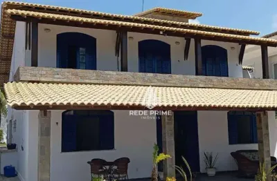Casa com 5 dormitórios à venda, 269 m² por r$ 1.200.000 - vilas do atlântico - lauro de freitas/ba