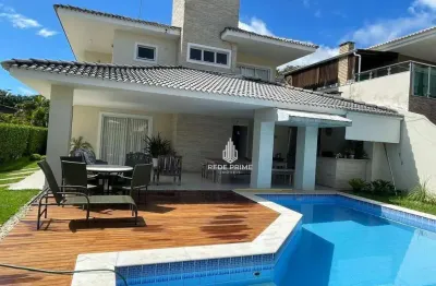 Casa com 4 dormitórios à venda, 310 m² por r$ 1.580.000 - portão - lauro de freitas/ba
