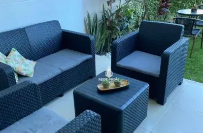 Apartamento com 2 dormitórios à venda, 108 m² por r$ 995.000 - praia do forte - mata de são joão/ba