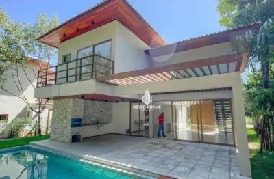 Casa com 4 dormitórios à venda por r$ 1.750.000,00 - praia do forte - mata de são joão/ba