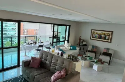 Apartamento com 3 dormitórios à venda, 166 m² por r$ 2.625.000 - patamares - salvador/ba