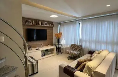 Cobertura com 4 dormitórios à venda, 153 m² por r$ 1.290.000,00 - pituba - salvador/ba