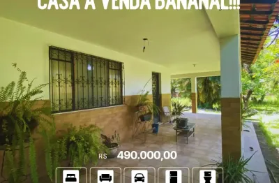Casa com 3.499,29m²  em bananal com possibilidades de financiamento bancario!