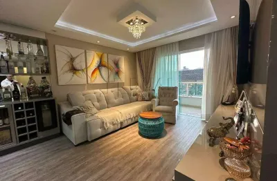 Apartamento mobiliado com 120,08 m² no vila nova em jaraguá do sul
