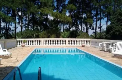 Chácara com 8 dormitórios à venda, 5000 m² por r$ 1.000.000,00 - alpes das águas - são pedro/sp