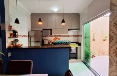 Casa com 3 dormitórios à venda, 90 m² por r$ 300.000,00 - campestre - piracicaba/sp