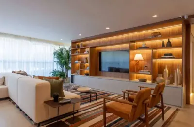 Apartamento brooklin com 3 quartos sendo 3 suites, 3 vagas, 244m²