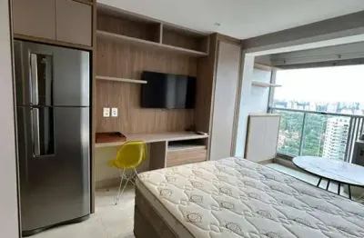 Apartamento com 1 quarto para alugar na Avenida Vereador José Diniz, 341, Santo Amaro, São Paulo