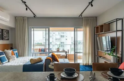 Apartamento com 1 quarto para alugar na Rua Vieira de Morais, 1936, Campo Belo, São Paulo