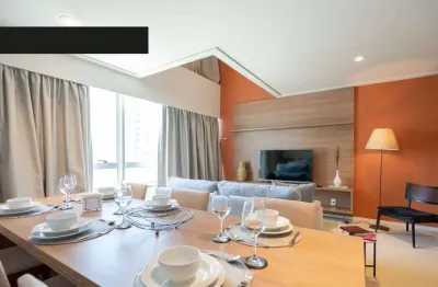 Apartamento brooklin locação com 2 quartos, 2 vagas, 121 m² , mobiliado