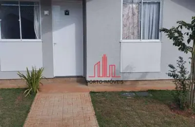 Casa com 2 dormitórios à venda, 44 m² por r$ 195.000,00 - água branca - boituva/sp