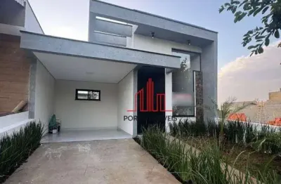 Casa com 3 dormitórios à venda, 100 m² por r$ 620.000,00 - condomínio residencial jardim - sorocaba/sp