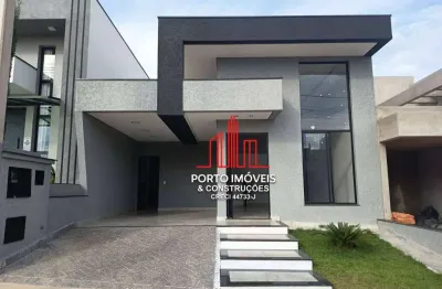 Casa com 3 dormitórios à venda, 134 m² por r$ 980.000 - condomínio villagio wanel - sorocaba/sp