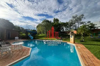 Chácara com 4 dormitórios à venda, 5000 m² por r$ 2.700.000,00 - vitassay - boituva/sp