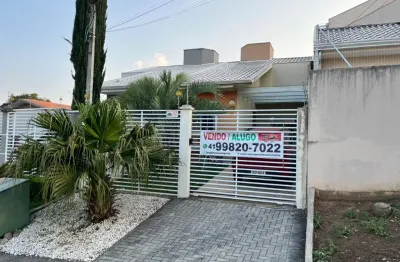 Casa com 03 quartos para alugar no coração de araucária - praucária , b.  porto das laranjeiras