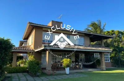 Casa no condomínio quatro rodas golf residencial com 755m² de terreno e área construída com 335m² em itapuã, salvador-ba -.