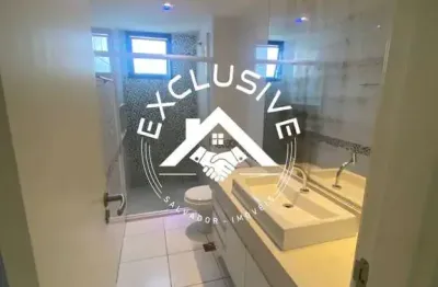 Apartamento de luxo à venda em salvador-ba, na armação: 4 quartos, 3 suítes, 2 salas, 5 banheiros, 2 vagas de garagem, 134m²!