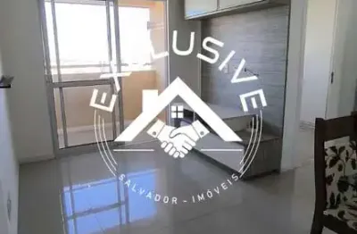 Apartamento à venda em salvador-ba: 2 quartos, 1 suíte, 1 sala, 2 banheiros, 1 vaga de garagem, 56m². venha conferir!