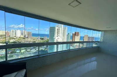 Imperdível oportunidade de adquirir apartamento de luxo em patamares, salvador-ba: 4 quartos, 3 suítes, 4 banheiros, 3 vagas e 165m².