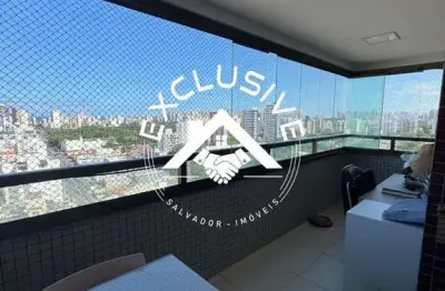 Apartamento à venda em salvador-ba: 2 quartos, 1 suíte, 1 sala, 3 vagas de garagem, 74,00m² no caminho das árvores!