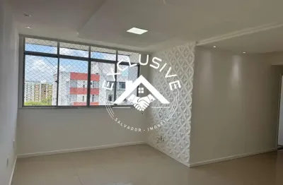 Imperdível: apartamento à venda em salvador-ba, no imbuí, 3 quartos, 1 suíte, 1 sala, 3 banheiros, 1 vaga, 94m².