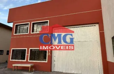 Barracão / salão comercial para locação por r$6.000 - jardim guaraituba - colombo/pr