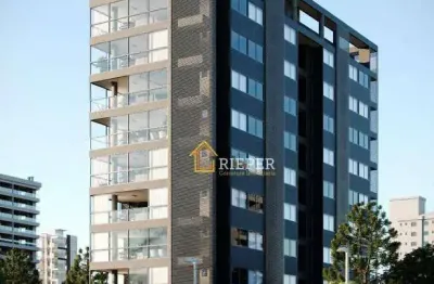 Apartamento com 3 dormitórios à venda, 111 m² por r$ 1.088.000,00 - américa - joinville/sc
