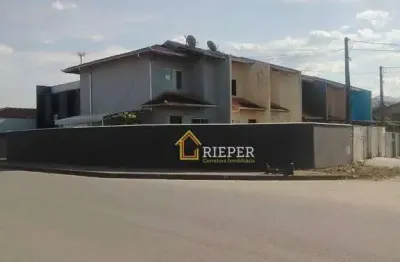 Casa com 2 dormitórios à venda, 63 m² por r$ 350.000 - morro do meio - joinville/sc