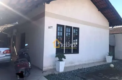 Casa semi-mobiliada parcialmente averbada com 3 dormitórios à venda, 140 m² por r$ 324.900 - ulisses guimarães - joinville/sc