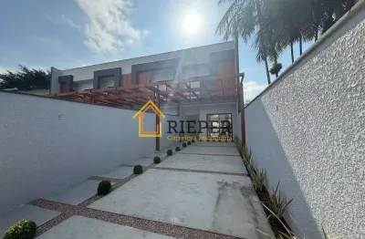 Casa com 3 quartos à venda no saguaçu, joinville , 113 m2 por r$ 784.900