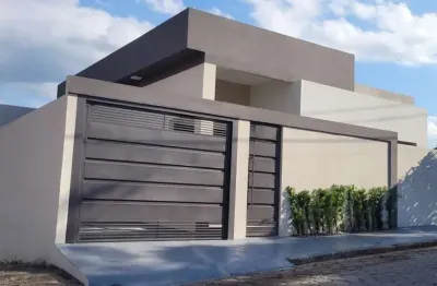 Casa Térrea Nova no Pontal do Vale – 3 Quartos (1 Suíte) – São Lourenço/MG