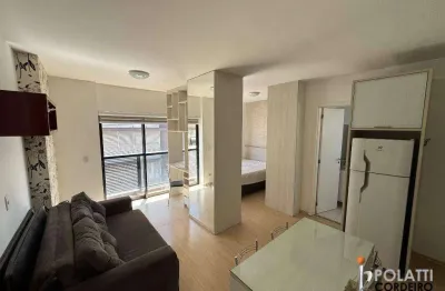 Studio com 1 dormitório para alugar, 35 m² por r$ 2.515,00/mês - centro - curitiba/pr