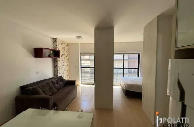 Studio com 1 dormitório para alugar, 35 m² por r$ 2.415,00/mês - centro - curitiba/pr