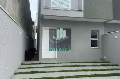 Casa nova e moderna à venda no parque santana | mogi das cruzes