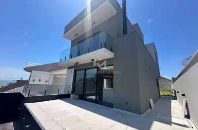 Casa com vista para o mar 3 dormitórios, piscina - estreito, florianópolis/sc
