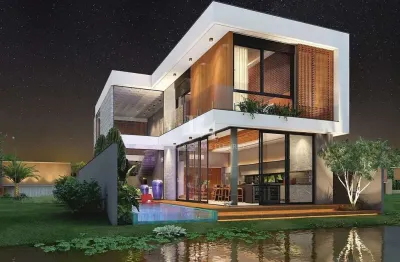 Casa em condomínio fechado com 3 quartos à venda na Rua Lagoinha, Pedra Branca, Palhoça