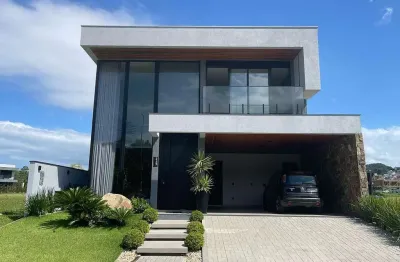Casa com 4 dormitórios à venda na pedra branca, palhoça — condomínio completo